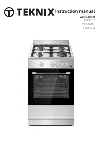 Manual Teknix TKGF61W Range