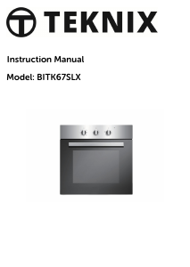 Handleiding Teknix BITK67SLX Oven