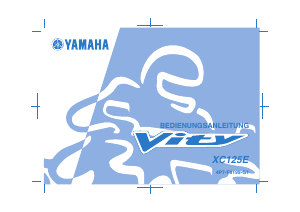 Bedienungsanleitung Yamaha Vity125 (2008) Roller