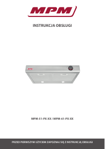 Instrukcja MPM MPM-61-PX-62 Okap kuchenny