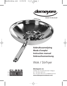 Manual Demeyere 2932 Pan
