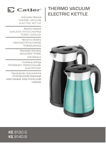 Manuál Catler KE 8130 Konvice