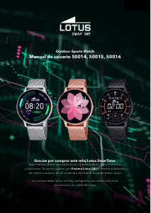 Bedienungsanleitung Lotus 50016/1 Smartwatch
