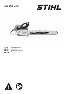 Bruksanvisning Stihl MS 661 C-M W Kedjesåg