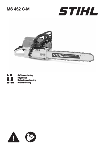 Bruksanvisning Stihl MS 462 C-M VW Kedjesåg