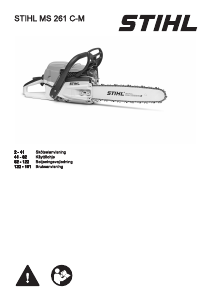 Bruksanvisning Stihl MS 261 C-M VW Kedjesåg