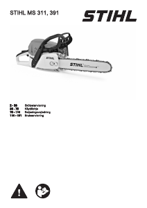 Brugsanvisning Stihl MS 391 Kædesav
