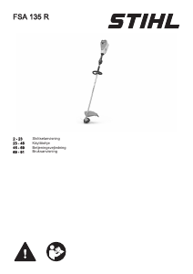 Käyttöohje Stihl FSA 135 R Nurmikon reunaleikkuri
