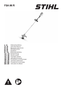 Руководство Stihl FSA 86 R Триммер для газона