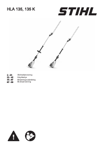 Bruksanvisning Stihl HLA 135 Häcksax