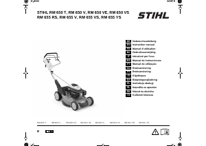 Mode d’emploi Stihl RM 650 T Tondeuse à gazon