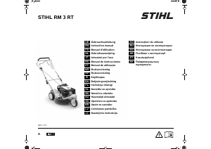 Mode d’emploi Stihl RM 3 RT Tondeuse à gazon