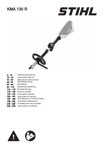 Brugsanvisning Stihl KMA 130 R Drivenhed