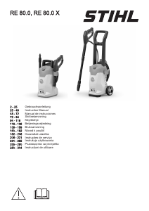 Manual Stihl RE 80 X Curatitor presiune