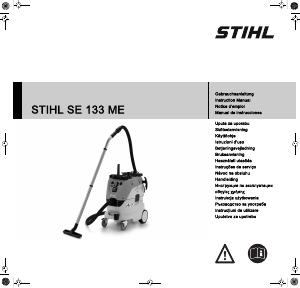 Manual de uso Stihl SE 133 ME Aspirador