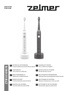 Посібник Zelmer ZTB1010W Електрична зубна щітка