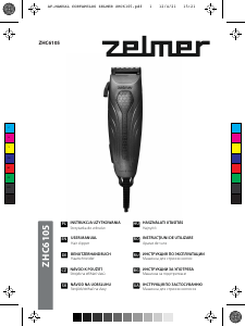 Manual Zelmer ZHC6105 Hair Clipper
