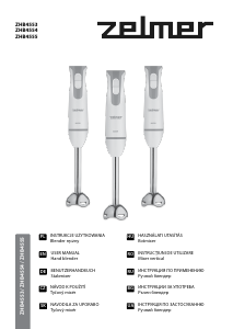 Használati útmutató Zelmer ZHB4554S Botmixer