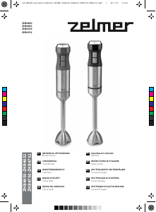 Instrukcja Zelmer ZHB4752 Vario Blender ręczny