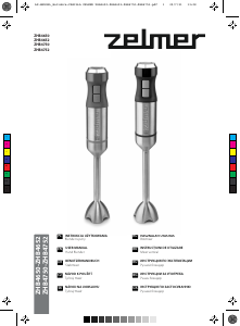 Manual Zelmer ZHB4650 Vario Blender de mână