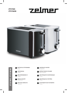 Manual Zelmer ZTS7985 Toaster