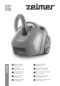 Manual Zelmer ZVC3502N Vacuum Cleaner