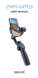 Handleiding Zero-X ZXM-GIM10 Gimbal