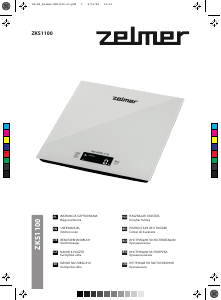 Manual Zelmer ZKS1100 Scale