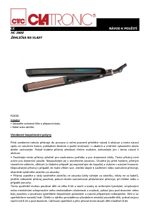 Manuál Clatronic HC 3660 Žehlička na vlasy