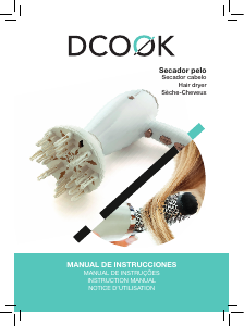 Manual Dcook 8086002 Secador de cabelo