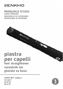 Manual Enkho 152864.01 Hair Straightener