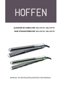 Manual Hoffen ACJ-H116 Hair Straightener