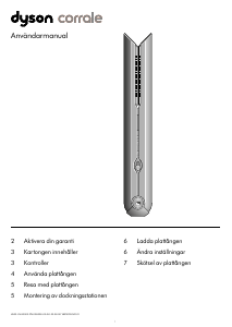 Bruksanvisning Dyson HS00 Corrale Plattång