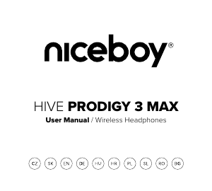 Manual Niceboy HIVE Prodigy 3 Căşti