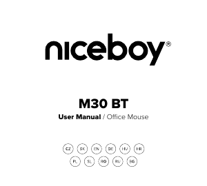 Наръчник Niceboy OFFICE M30 BT Мишка