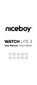 Návod Niceboy WATCH Lite 3 Inteligentné hodinky