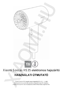 Használati útmutató Soocas HS35 Hajszárító