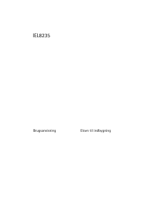 Brugsanvisning Voss-Electrolux IEL8235-RF Ovn
