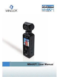 Manual Minolta MN4KP1 Action Camera