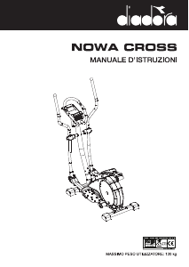 Manuale Diadora Nowa Cross Bicicletta ellittica