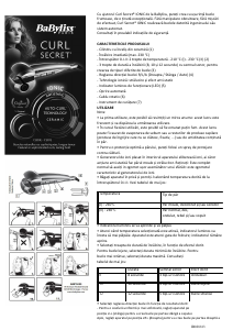 Manual BaByliss CI1201E Ondulator