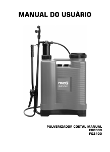 Manual FORTG FG2000 Pulverizador para jardim