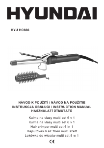 Instrukcja Hyundai HYU HC666 Lokówka