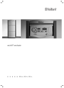 Handleiding Vaillant ecoVIT exclusiv VKK SWE 366/4 CV-ketel
