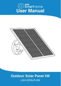 Handleiding Laser LSH-ODSLR-5W Zonnepaneel