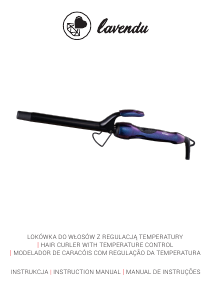Instrukcja Lavendu LHC8439 Lokówka