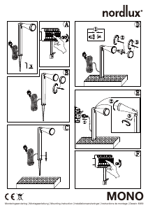 Handleiding Nordlux Mono Lamp