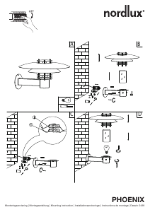 Bruksanvisning Nordlux Phoenix Lampa