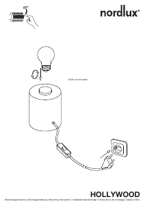 Bruksanvisning Nordlux Hollywood Lampa