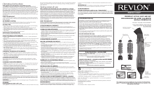 Manual de uso Revlon RV440RED1 Moldeador